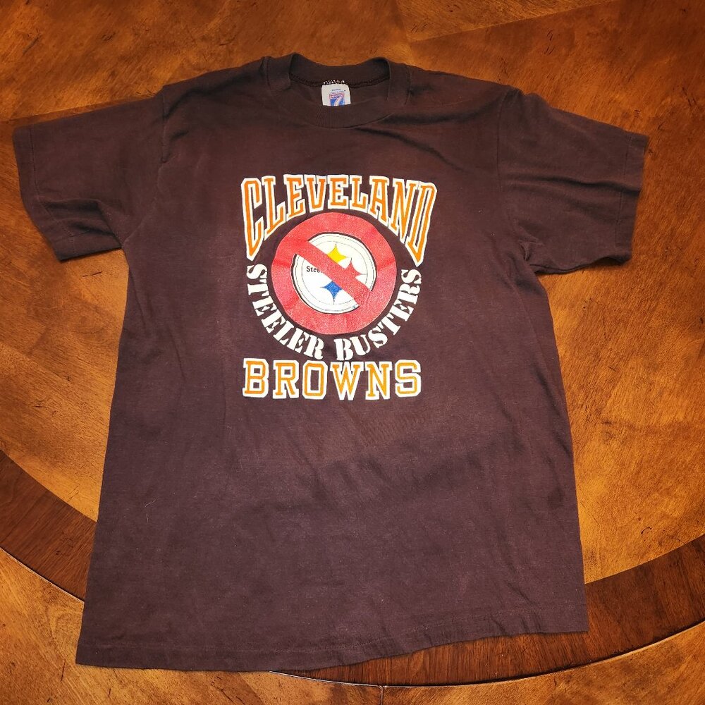 1980's Cleveland Browns shirt,  Men's Small